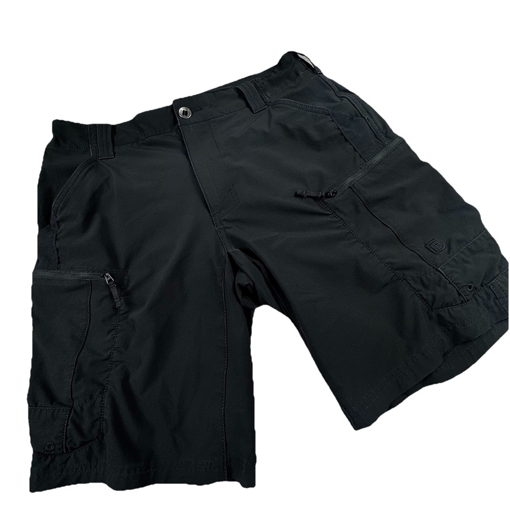 5.11 Tactical Trail Short Men‎ 30 Black 9.5" Cargo Hiking Gorpcore Performance